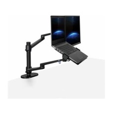 3G Nosac dvostruki stoni za LCD i notebook crni