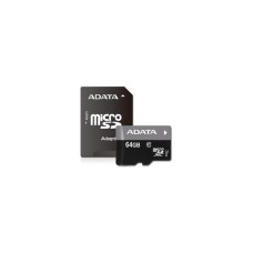 ADATA UHS-I MicroSDXC 64GB class 10 + adapter AUSDX64GUICL10-RA1 ADATA UHS-I MicroSDXC 64GB class 10 + adapter AUSDX64GUICL10-RA1