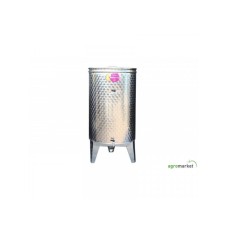 AGROMARKET Inox bačva 320 l (za vino)- sa slavinom