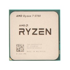 AMD CPU AM4 Ryzen 7 5700 8C/16T, 3.70-4.60GHz 100-000000743 Tray AMD CPU AM4 Ryzen 7 5700 8C/16T, 3.70-4.60GHz 100-000000743 Tray