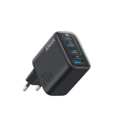 ANKER Zolo 70W 4-porta(3x USB-C i 1x USB-A) zidni punjač crni