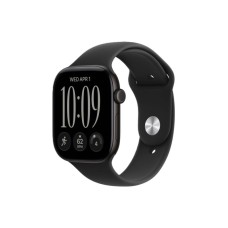 APPLE Watch Series 12 GPS 42mm Black Aluminium Case with Black Sport Band - S/M (MJEA4WF/A) APPLE Watch Series 12 GPS 42mm Black Aluminium Case with Black Sport Band - S/M (MJEA4WF/A)
