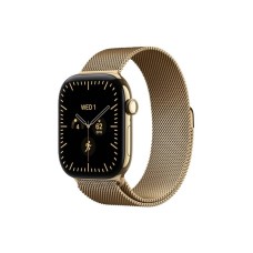 APPLE Watch Series 12 GPS + Cellular 46mm Radiant Gold Titanium Case with Radiant Gold Milanese Loop - M/L (MJGV4WF/A) APPLE Watch Series 12 GPS + Cellular 46mm Radiant Gold Titanium Case with Radiant Gold Milanese Loop - M/L (MJGV4WF/A)