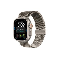 APPLE Watch Ultra 4 GPS + Cellular 49mm Natural Titanium Case with Natural Titanium Milanese Loop – L (MJAA4SE/A)