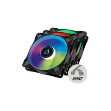 Arctic P12 PWM 120mm PST A-RGB 3 komada set ventilatora crni ACFAN00232A