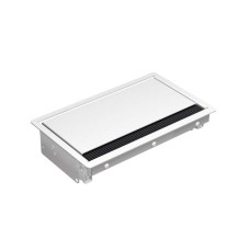 BACHMANN CONI modularna ugradna kutija, kraca, 3 mesta, bela