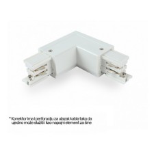 BBLINK Trofazni L konektor desni beli WSO-28B BBLINK Trofazni L konektor desni beli WSO-28B