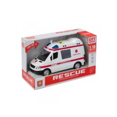 BEST LUCK RESCUE VOZILO - hitna pomoć sa svetlima i zvukom BEST LUCK RESCUE VOZILO - hitna pomoć sa svetlima i zvukom