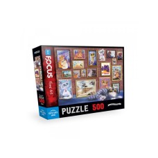 Blue Focus Puzzle 500 delova Simpatične mace Blue Focus Puzzle 500 delova Simpatične mace