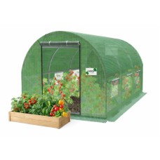 Bolzz Baštenski plastenik za paradajz – zeleni, 200 × 77 × 168/146 cm 5507