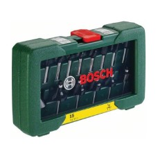 BOSCH 15-delni set TC glodala (1/4″ prihvat)  2607019468