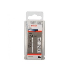 BOSCH Burgija za metal HSS-G, DIN 338 4,5 x 47 x 80 mm pakovanje od 10 komada