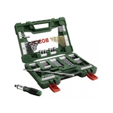 BOSCH zeleni alat 91-delni V-Line box 2607017311