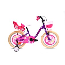 CAPRIOLO BMX 16''HT FANTASY purple-white 926115-16 CAPRIOLO BMX 16''HT FANTASY purple-white 926115-16