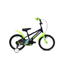 CAPRIOLO BMX 16''HT ROCKER black-green 924129-16