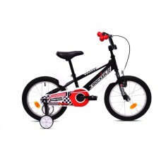 CAPRIOLO BMX 16''HT ROCKER black-white 926124-16 CAPRIOLO BMX 16''HT ROCKER black-white 926124-16