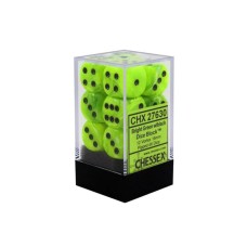 Chessex Kockice Chessex - Vortex - Bright Green & Black - Dice Block 16mm (12) Chessex Kockice Chessex - Vortex - Bright Green & Black - Dice Block 16mm (12)