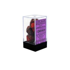 Chessex Kockice - Polyhedral - Gemini - Purple-Red & Gold (7) Chessex Kockice - Polyhedral - Gemini - Purple-Red & Gold (7)