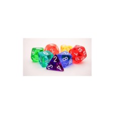 Chessex Kockice - Prism Translucent - Polyhedral 7-Die Set Chessex Kockice - Prism Translucent - Polyhedral 7-Die Set