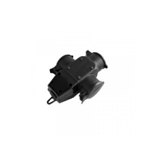 COMMEL Trostruki razdelnik 16A 250V 2P+Z IP44 gumeni C240-501 COMMEL Trostruki razdelnik 16A 250V 2P+Z IP44 gumeni C240-501