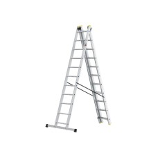 CRAFTER Aluminijumske trodelne merdevine 3x11 gazišta 150 kg