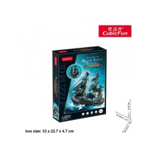 CUBICFUN PUZZLE QUEEN ANNES REVENGE T4005h CUBICFUN PUZZLE QUEEN ANNES REVENGE T4005h