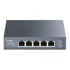 CUDY HS105 5-Port 2.5G Desktop Metal Switch CUDY HS105 5-Port 2.5G Desktop Metal Switch