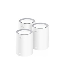 CUDY Whole Home Wi-Fi 6 Mesh System 2.5G Solution M3000 AX3000 Dual Band(3-Pack)