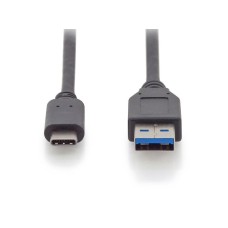 DIGITUS Kabl USB-C na USB-A 1m crni DIGITUS Kabl USB-C na USB-A 1m crni