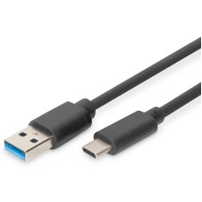 DIGITUS Kabl USB-C na USB-A 1m crni DB-300136-010-S DIGITUS Kabl USB-C na USB-A 1m crni DB-300136-010-S