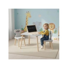 ECO TOYS Dečiji set nameštaja Koala – sto + 2 stolice ECO TOYS Dečiji set nameštaja Koala – sto + 2 stolice