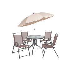 ED Vrtna garnitura, 6-delna sa suncobranom 32-787000 ED Vrtna garnitura, 6-delna sa suncobranom 32-787000