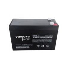 EuroPower UPS Battery Europower ES12-9 12V 9Ah EuroPower UPS Battery Europower ES12-9 12V 9Ah