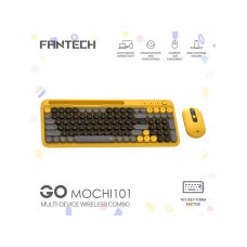 FANTECH Combo miš tastatura wireless WK-899 GO mochi101 zuta FANTECH Combo miš tastatura wireless WK-899 GO mochi101 zuta