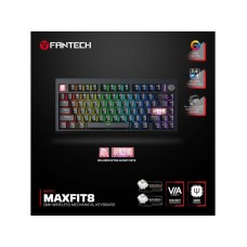 FANTECH Fantech MK921 Maxfit8 – Gejmerska mehanička tastatura sa Brown switchevima