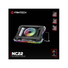 FANTECH Laptop Cooler NC22 RGB crni FANTECH Laptop Cooler NC22 RGB crni