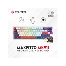 FANTECH Mehanicka Gaming MK911 RGB Vibe Maxfit 70 Epic Greyscale Wireless (Yellow switch) FANTECH Mehanicka Gaming MK911 RGB Vibe Maxfit 70 Epic Greyscale Wireless (Yellow switch)