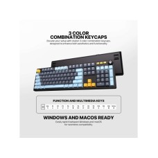 FANTECH Tastatura Mehanička Gaming MK893S RGB Atom 107S MIZU Blue (Rosie switch) FANTECH Tastatura Mehanička Gaming MK893S RGB Atom 107S MIZU Blue (Rosie switch)