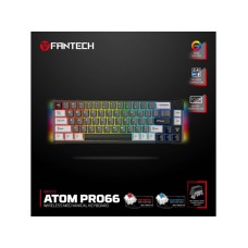FANTECH Tastatura Mehanička Gaming MK919 Atom PRO66 crna (Red switch) FANTECH Tastatura Mehanička Gaming MK919 Atom PRO66 crna (Red switch)