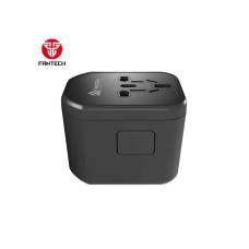 FANTECH Univerzalni Multi Adapter TAC1 Power Cube 20W, PD, QC 3.0, 20W, crni