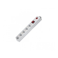 FAST ASIA Produžni kabl 5r/3m sa prekidačem i zaštitom 3x1.5mm2 (Linkom) - beli FAST ASIA Produžni kabl 5r/3m sa prekidačem i zaštitom 3x1.5mm2 (Linkom) - beli