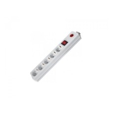 FAST ASIA Produžni kabl 5r/5m sa prekidačem i zaštitom 3x1.5mm2 (Linkom) - beli FAST ASIA Produžni kabl 5r/5m sa prekidačem i zaštitom 3x1.5mm2 (Linkom) - beli