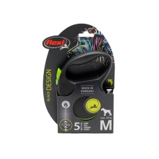 FLEXI Povodac za psa Black Design M cord - 5m FLEXI Povodac za psa Black Design M cord - 5m
