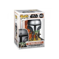 FUNKO Star Wars Mandalorian POP! Vinyl - Mando Flying w/Jet Pack FUNKO Star Wars Mandalorian POP! Vinyl - Mando Flying w/Jet Pack