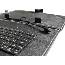 GEMBIRD TA-PCK10-BLACK * US Tastatura za 10'' Tablet PC sa futrolom, sa micro USB konektorom (679)