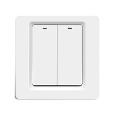 GEMBIRD ZIGBEE-SWITCH-DS102 RSH Tuya WiFi Pametni kucni prekidac sa 2 tastera EU Standard GEMBIRD ZIGBEE-SWITCH-DS102 RSH Tuya WiFi Pametni kucni prekidac sa 2 tastera EU Standard