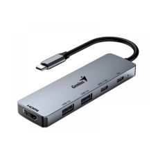 GENIUS UH-500 5-in-1 USB Hub srebrni GENIUS UH-500 5-in-1 USB Hub srebrni