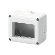 GEWISS GW27003 zaštićeno kućište za sistemske uređaje - 3 GANG - RAL 7035 GREI - IP40