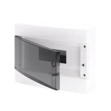 GEWISS GW40045 glatki zidovi dekorativni encolosure - unapred uređen za terminal block - 12m ip40 GEWISS GW40045 glatki zidovi dekorativni encolosure - unapred uređen za terminal block - 12m ip40