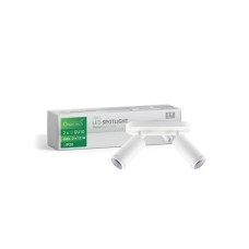 GREENTECH LED spot svetiljka 2x GU10 bela (LUXA-2) GREENTECH LED spot svetiljka 2x GU10 bela (LUXA-2)